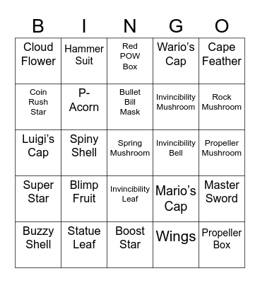 Kendo's Bingo Card (Round 2) Bingo Card