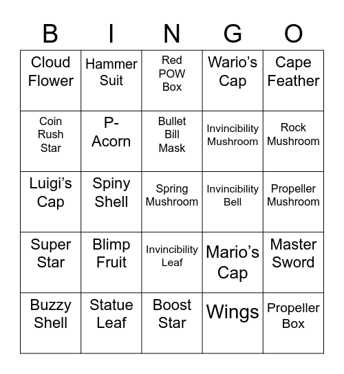 Kendo's Bingo Card (Round 2) Bingo Card