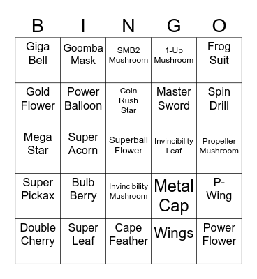 Yami's Bingo Card (Round 1) Bingo Card