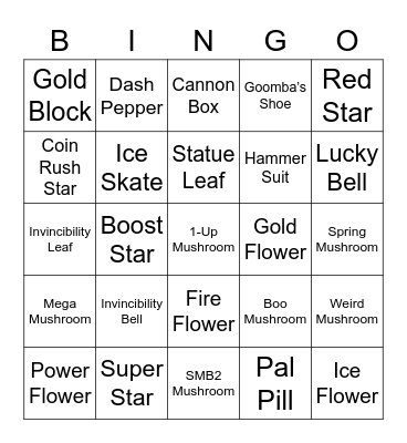 Juan Round 2 (Powerups) Bingo Card