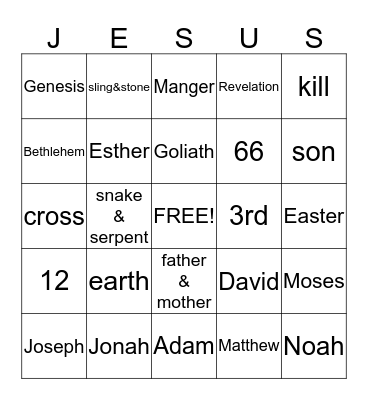 KINGDOM BUILDERS Bingo Card