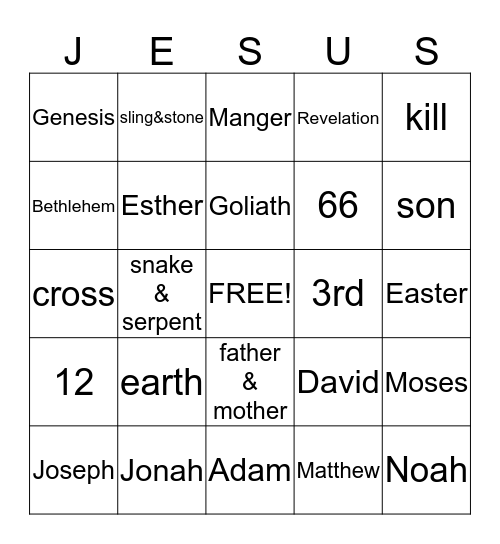 KINGDOM BUILDERS Bingo Card