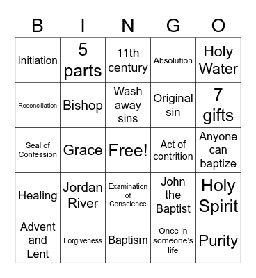 BCT BINGO Card