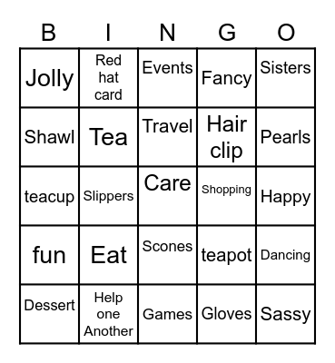 Red Hat Bingo Card