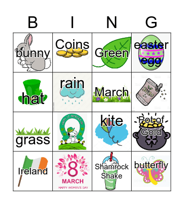 MS ROCIO MARCH Bingo Card