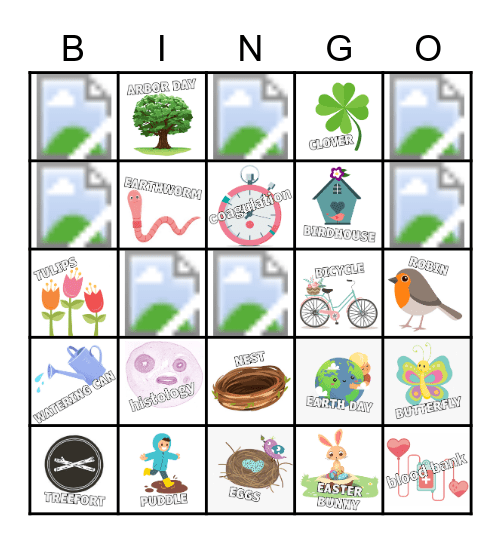 Springo! Bingo Card