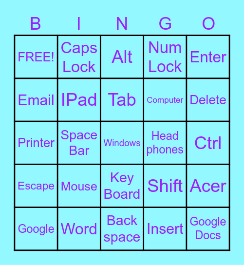 FUNTECH Bingo Card