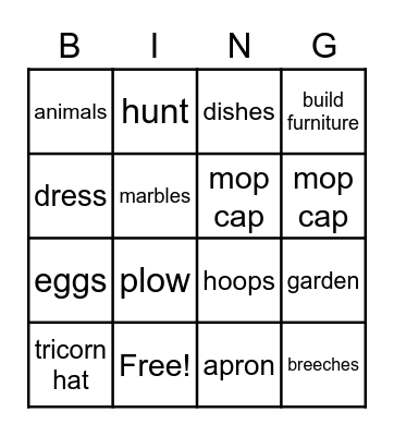 grade 3 bingo Card