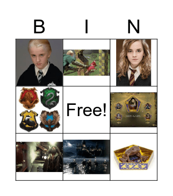 Harry Potter 6 pt2 Bingo Card