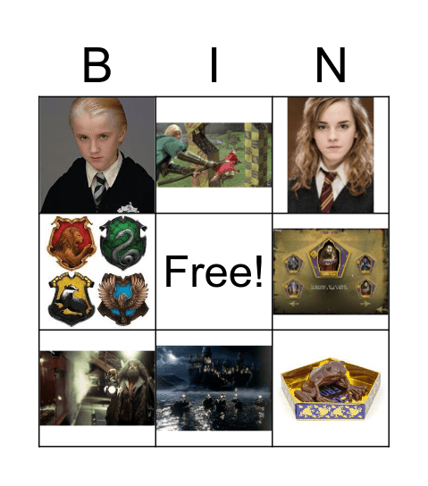 Harry Potter 6 pt2 Bingo Card