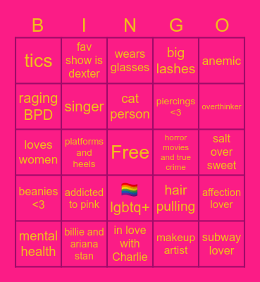 Mari Bingo 💕 Bingo Card