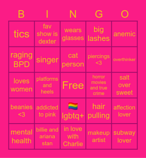 Mari Bingo 💕 Bingo Card