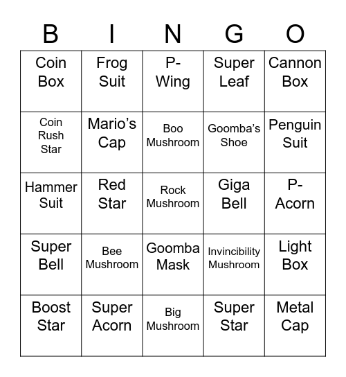 Beryl's Bingo Card (Round 2) Bingo Card