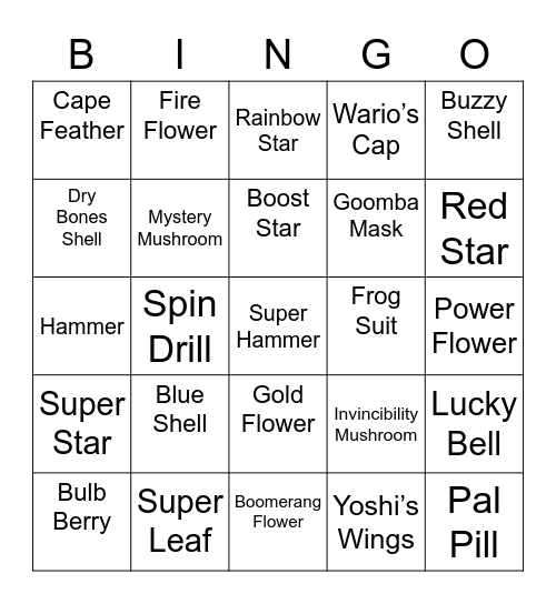 Pete's Bingo Card (Round 2) Bingo Card