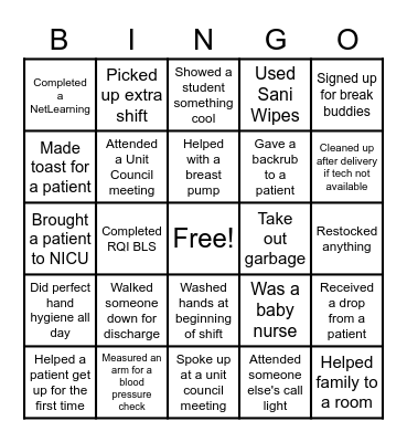 FBC Bingo 2022 Bingo Card