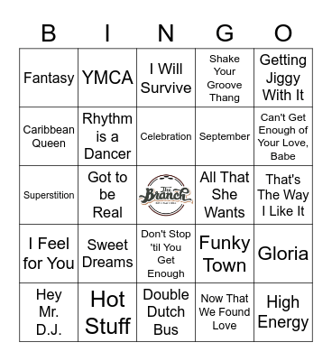 DISCO Bingo Card