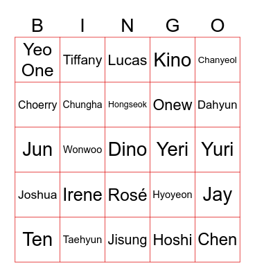 TOP DAS GALÁXIAS Bingo Card