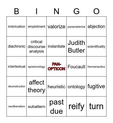 I Graduated Smart Bingo Card