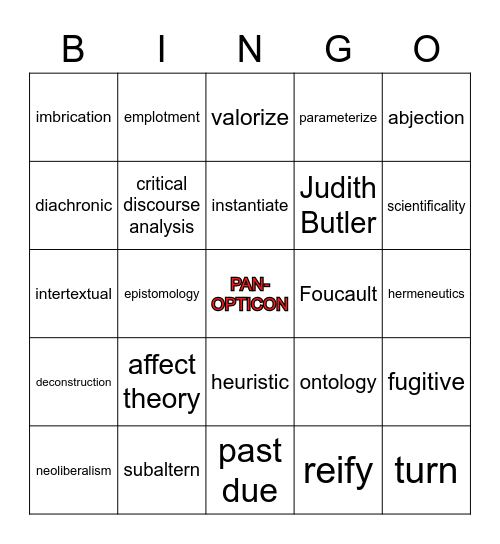 I Graduated Smart Bingo Card