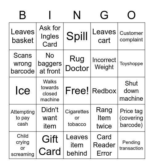 Ingles Uscan Bingo Card