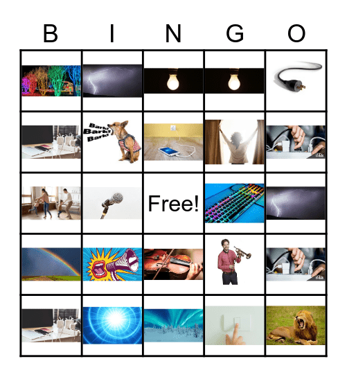 Energy Matters Bingo Card