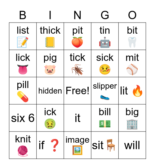i BINGO Card