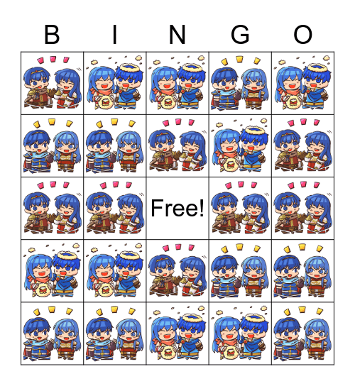 Ship bingo Card