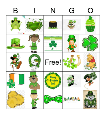 HAPPY ST. PATRICKS DAY! Bingo Card