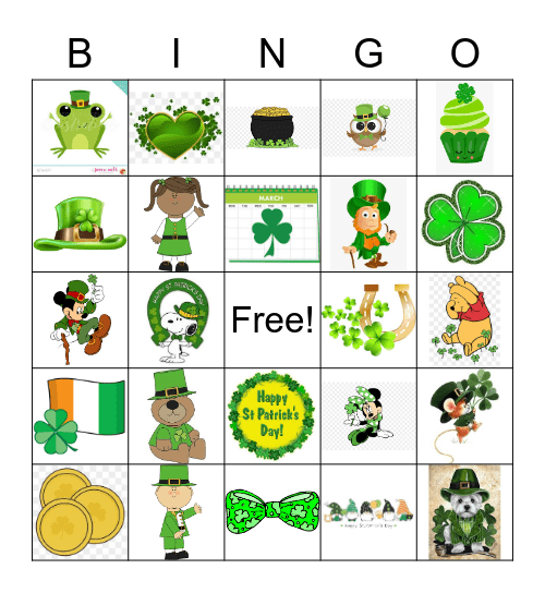 HAPPY ST. PATRICKS DAY! Bingo Card