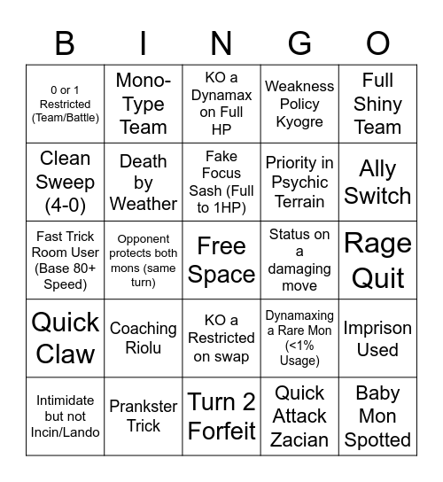 March 2022 IC Bingo Card