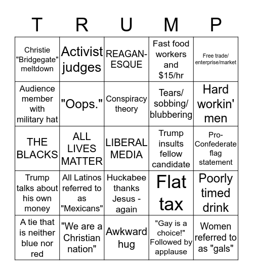 BINGHAZI!!!! Bingo Card