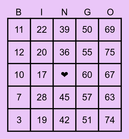 🍬AIBYYY🍬 Bingo Card
