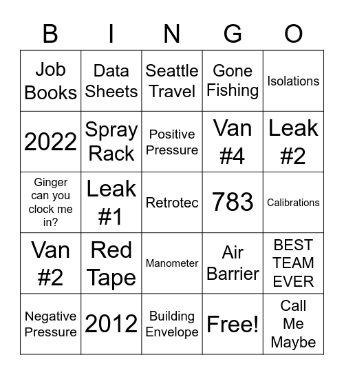 10 YEAR QED LAB! Bingo Card