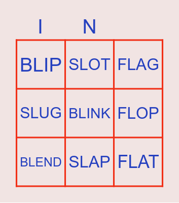 Abrahim's Bingo Card