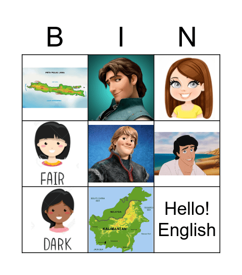 Diversity Bingo Card