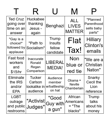 BINGHAZII!! Bingo Card
