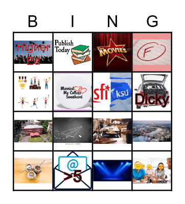 Fun@MACE Alumni Bingo Card