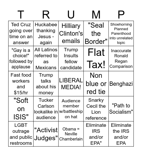BINGHAZII!! Bingo Card