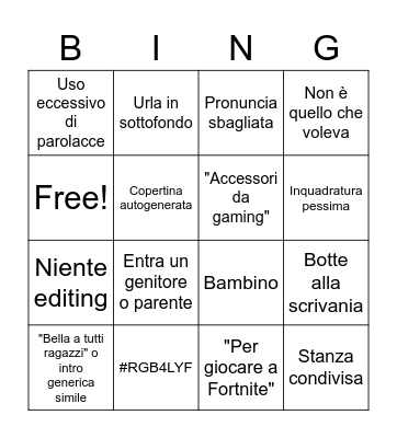 Unboxing/Setup da gaming Bingo Card