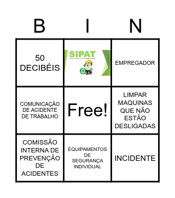 QUIZBINGO-SIPAT 2022 Bingo Card