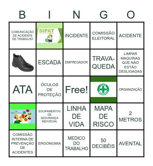 QUIZBINGO-SIPAT 2022 Bingo Card