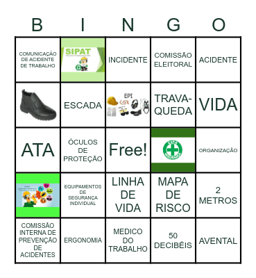 QUIZBINGO-SIPAT 2022 Bingo Card