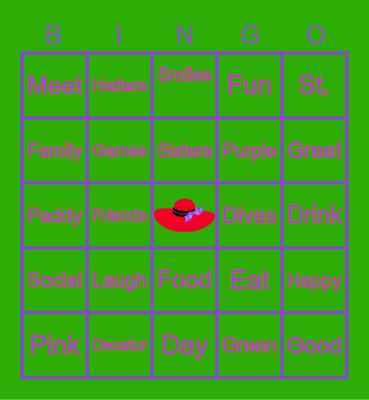 St. Paddy's Day The Diva Way Bingo Card