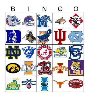 PR March Madness Bingo Card