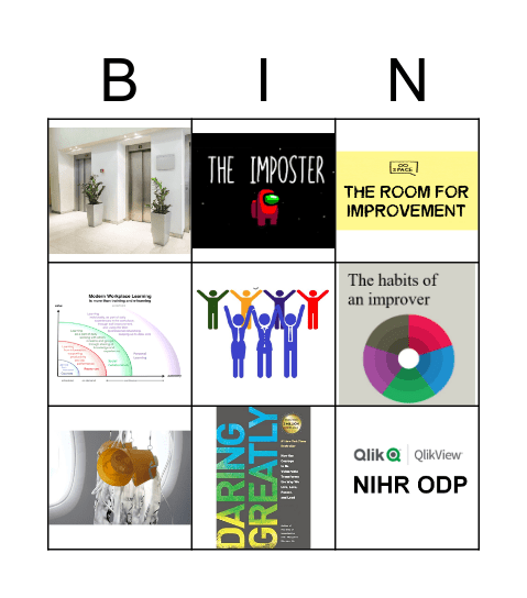 ALP Alumni Bingo Card