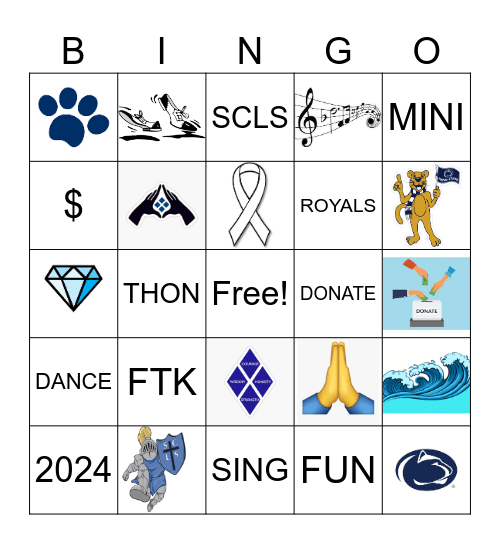 MiniTHON Bingo! Bingo Card