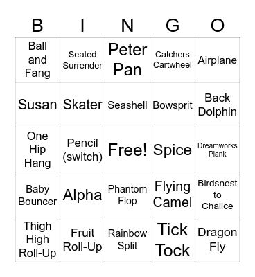 Slingo Bingo Card