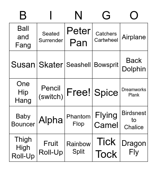 Slingo Bingo Card