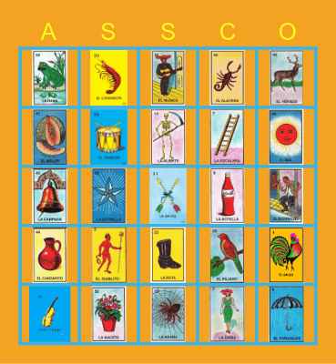 2021 Loteria Bingo Card