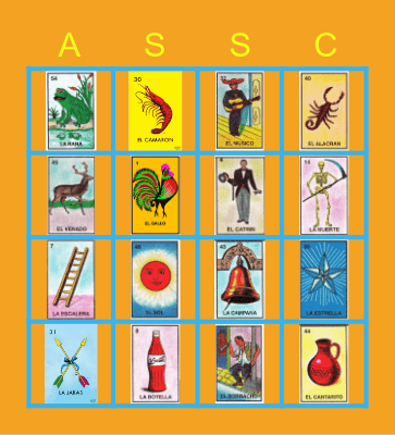 2021 Loteria Bingo Card